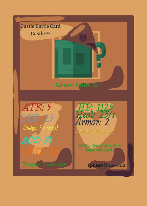 Cards, CastleCards, Castle, Attack by @LMAOmarco2