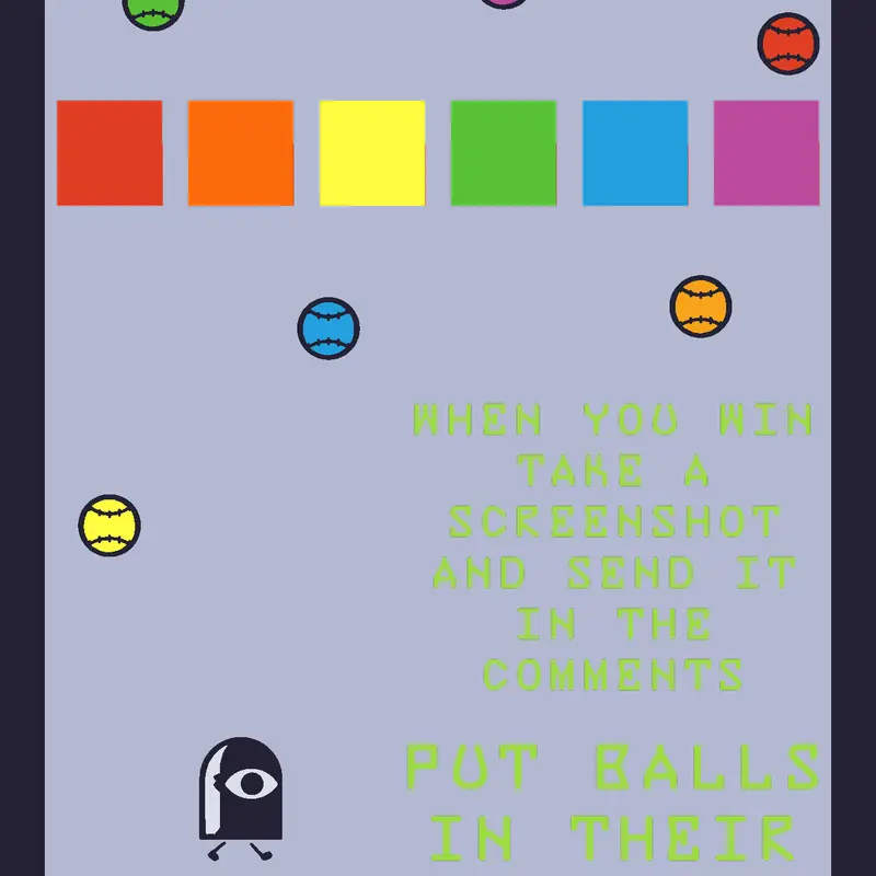 Put balls in the correct color by @zombe30361