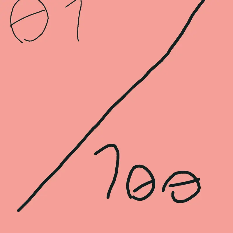 1/100 to 0.99 by @brainlessJAX
