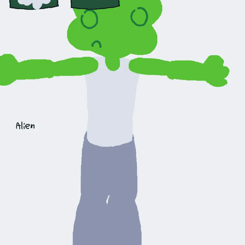 My Slime and ailen ocs by @eggsonfan