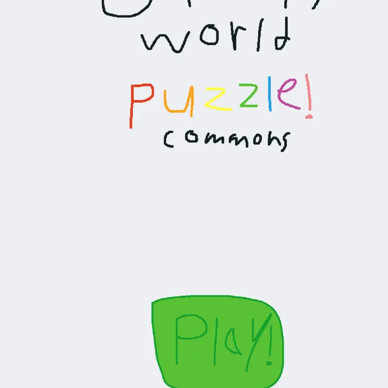 Dandys world puzzle by @pusothefox