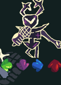 Battle with knight