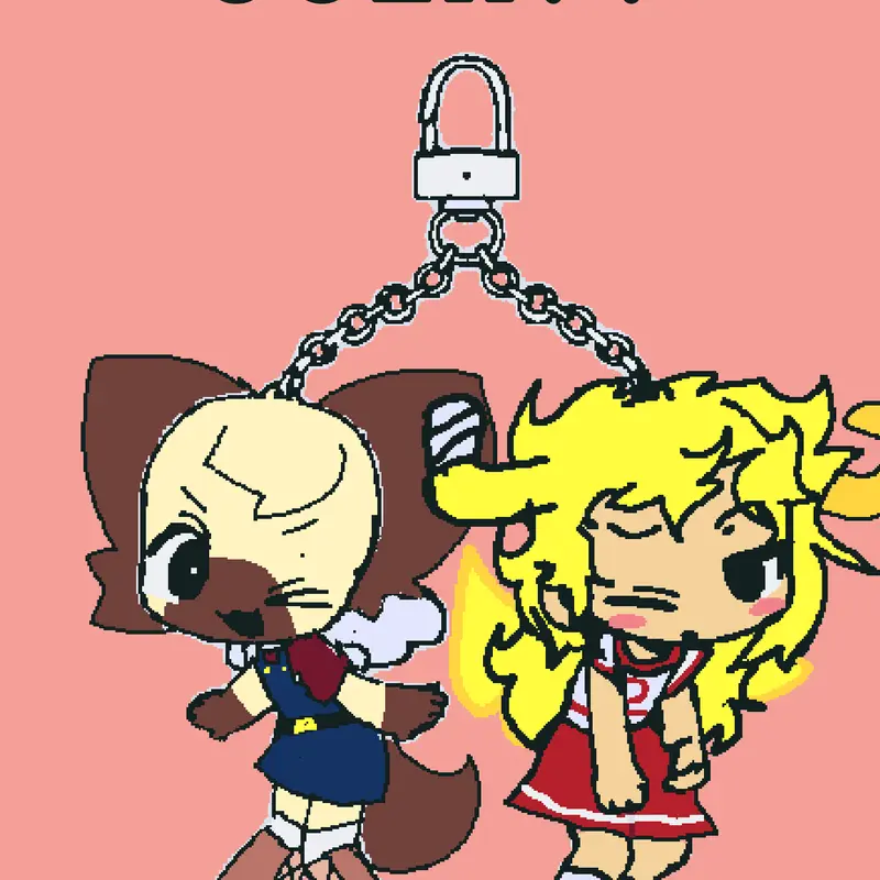 Keychain collab w #maplethesyrupcat ❤️❤️ by @F1DZG3R4LD