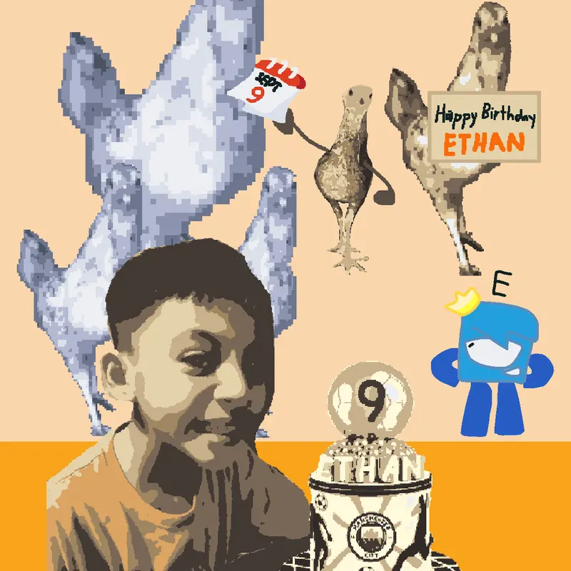 Happy Birthday Ethan! by @Enzo_James2