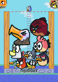 Angry Birds Fall Merge