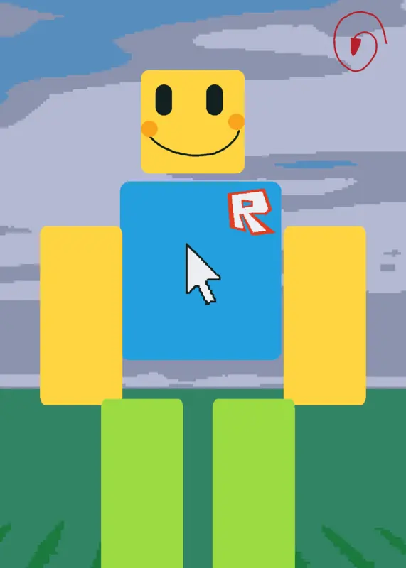 Noob ragdoll the game by @cloudyto
