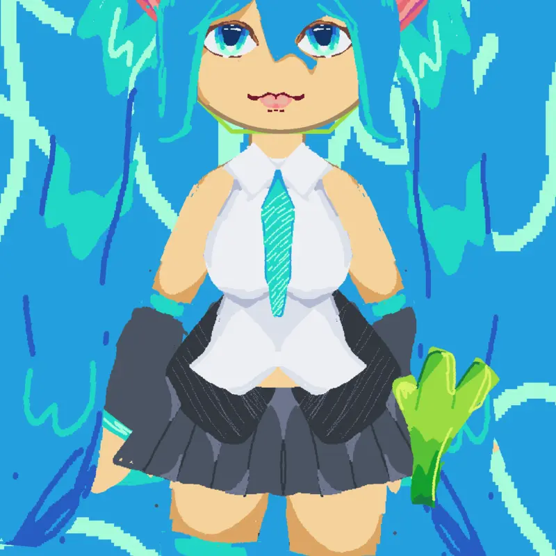 Ragdoll miku by @Yurilol