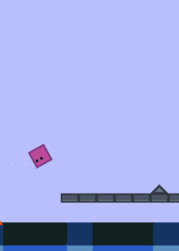 Super long cube dash