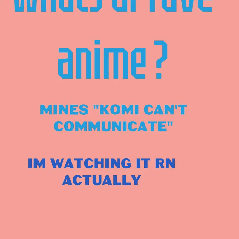 Anime by @1_chance_fangirl111