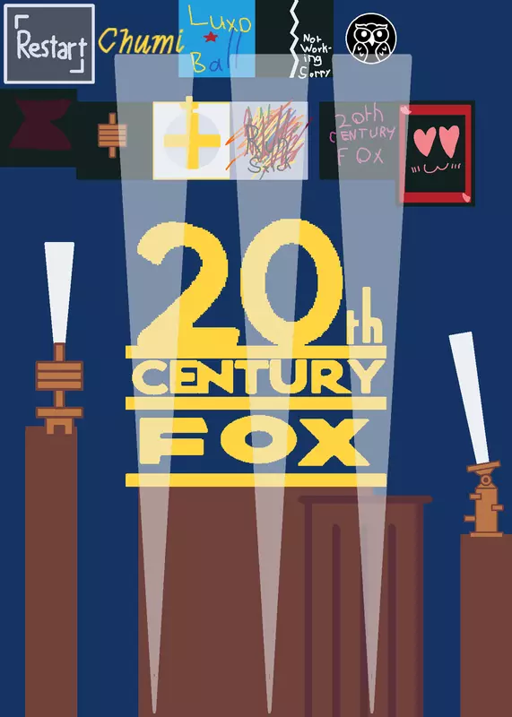 20th Century fox logo by @20thCenturyFoxInCastle