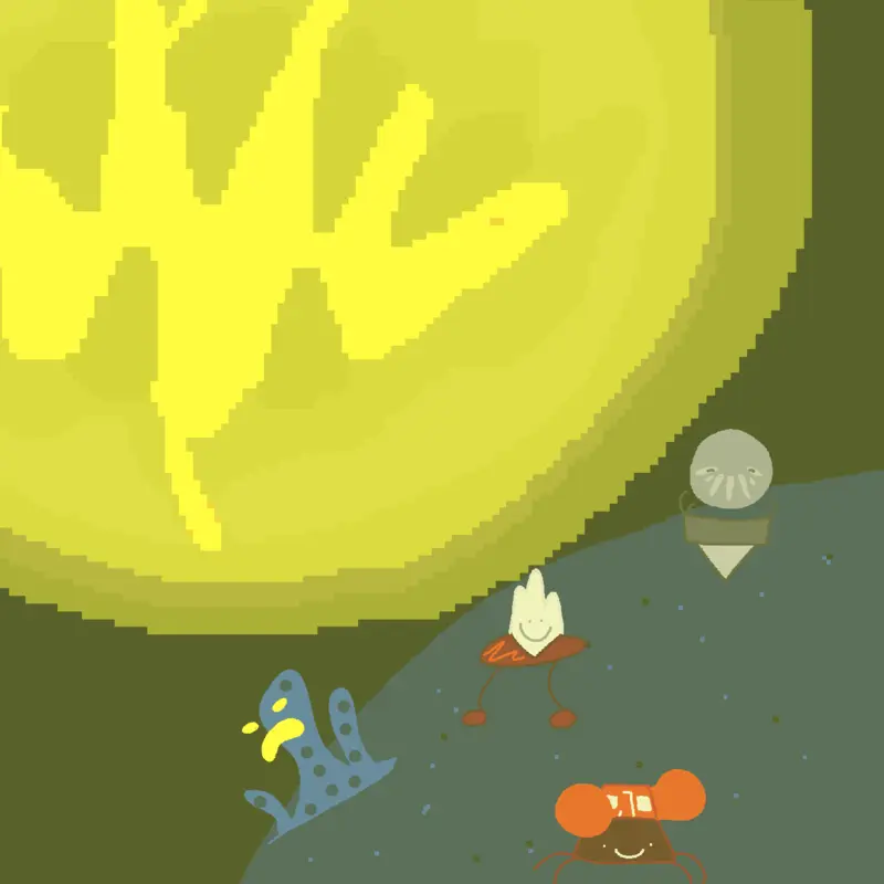 The moon of solaris by @chalkycanned