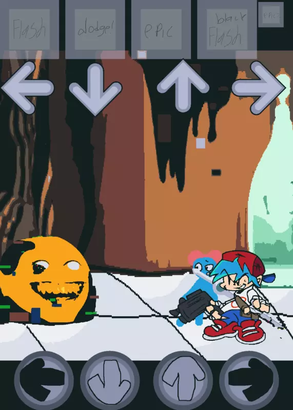 Fnf pibby Orange by @Orange23