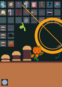 Asked food Black hole sprunki