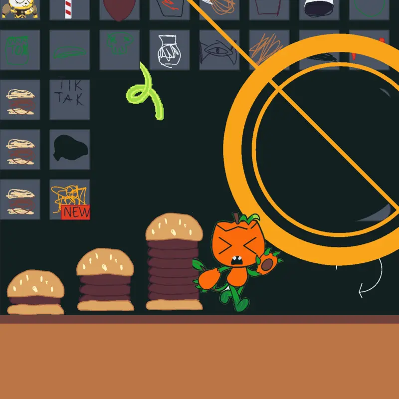 Asked food Black hole sprunki by @slemisprunki