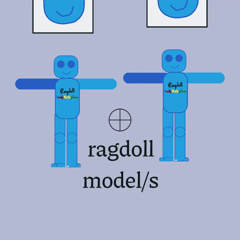Water ragdoll! by @caradeestrella