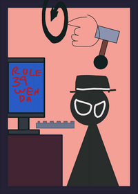 black hate rule 34