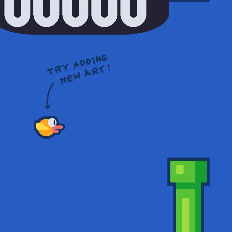 Flappy bird by @osose