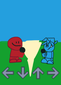 FNF Vs coolkid -an FNF deck of a Roblox...