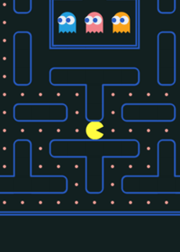 Pac-man maze maker