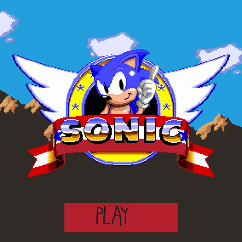 sonic by @SkullBear1official