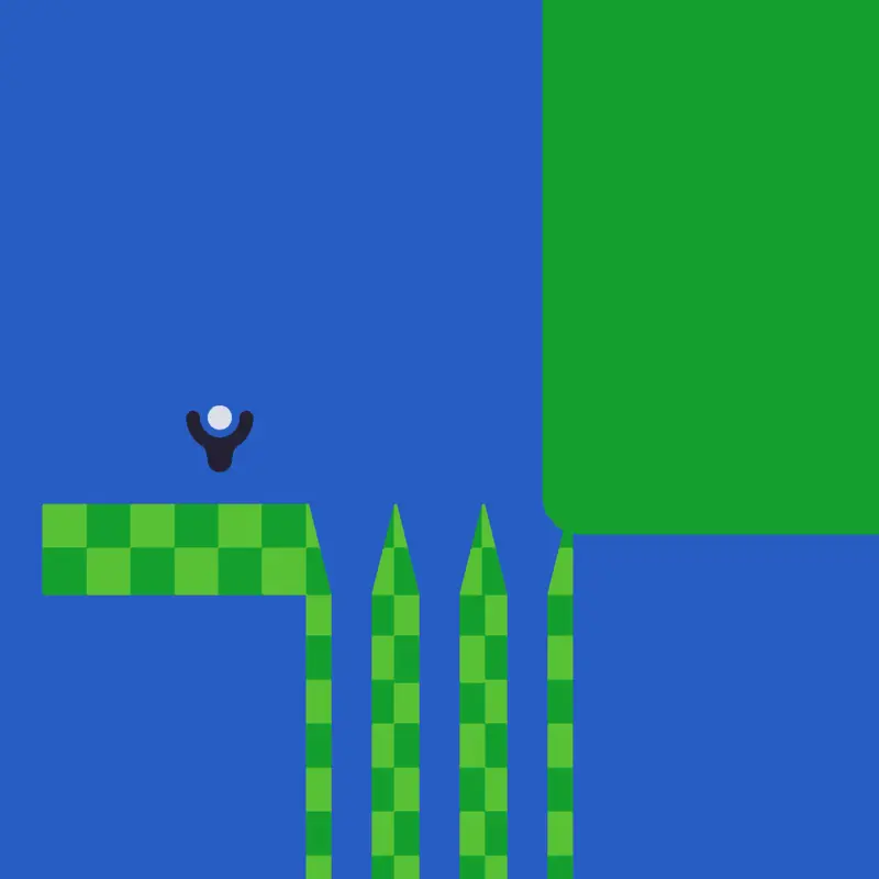 The very long golf by @rrrrrrrrawr