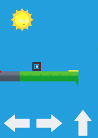 castle durrry but its geometry dash