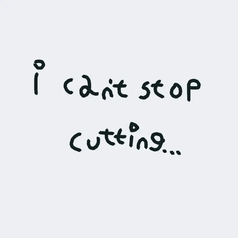 I hate myself vent by @B4N4N4_C4T