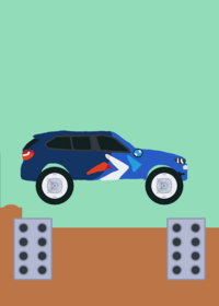 BMW X5 off-road