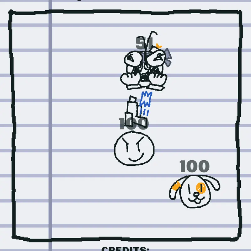 Doodle Battle by @tan_qi_xian
