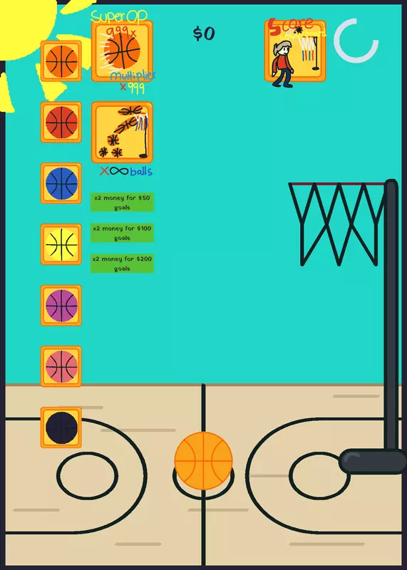 Basketball game by @ClassicBurger