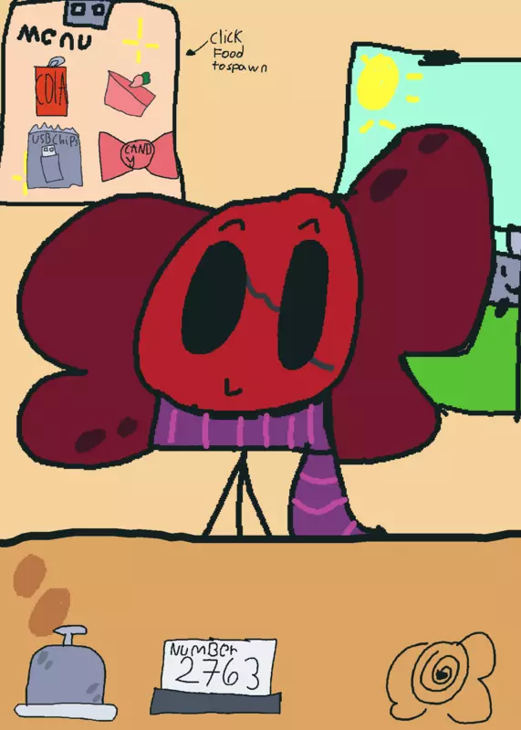 Gift for sponzer mukbang game by @Strawberrie_M1IK