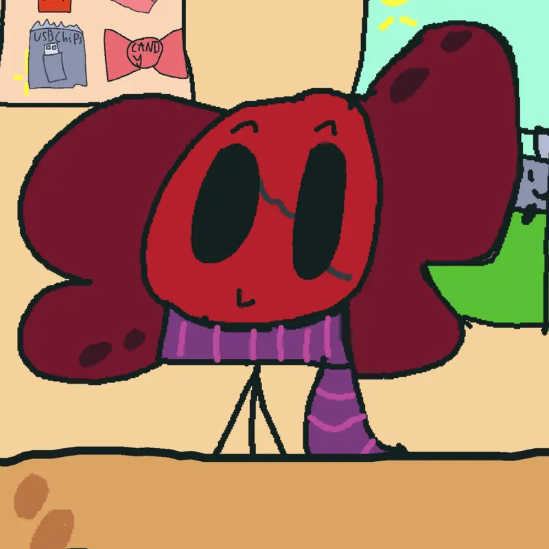 Gift for sponzer mukbang game by @Strawberrie_M1IK