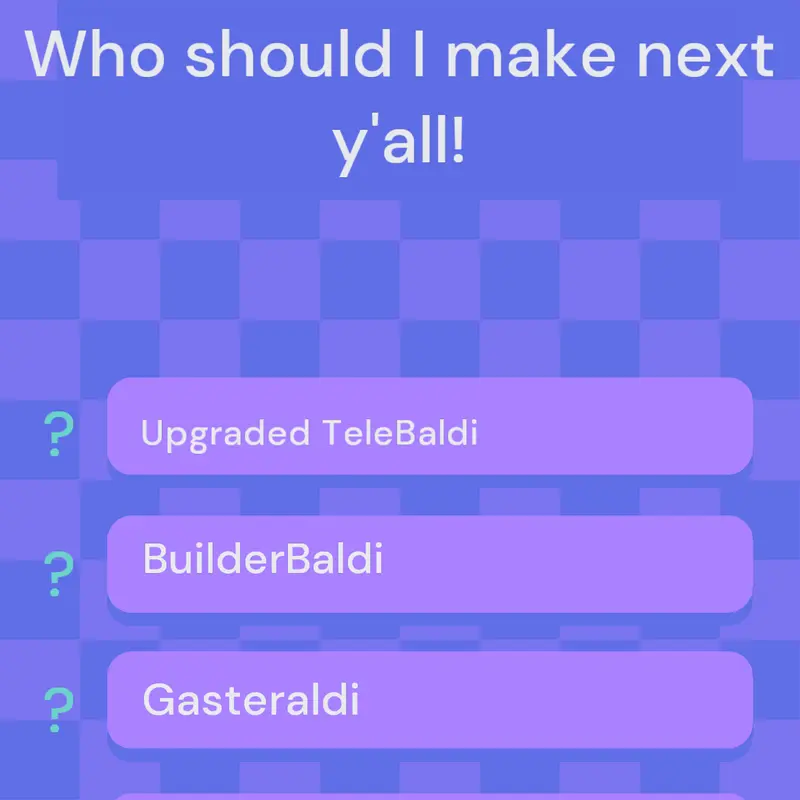 Game by @S7BTER_BALD8