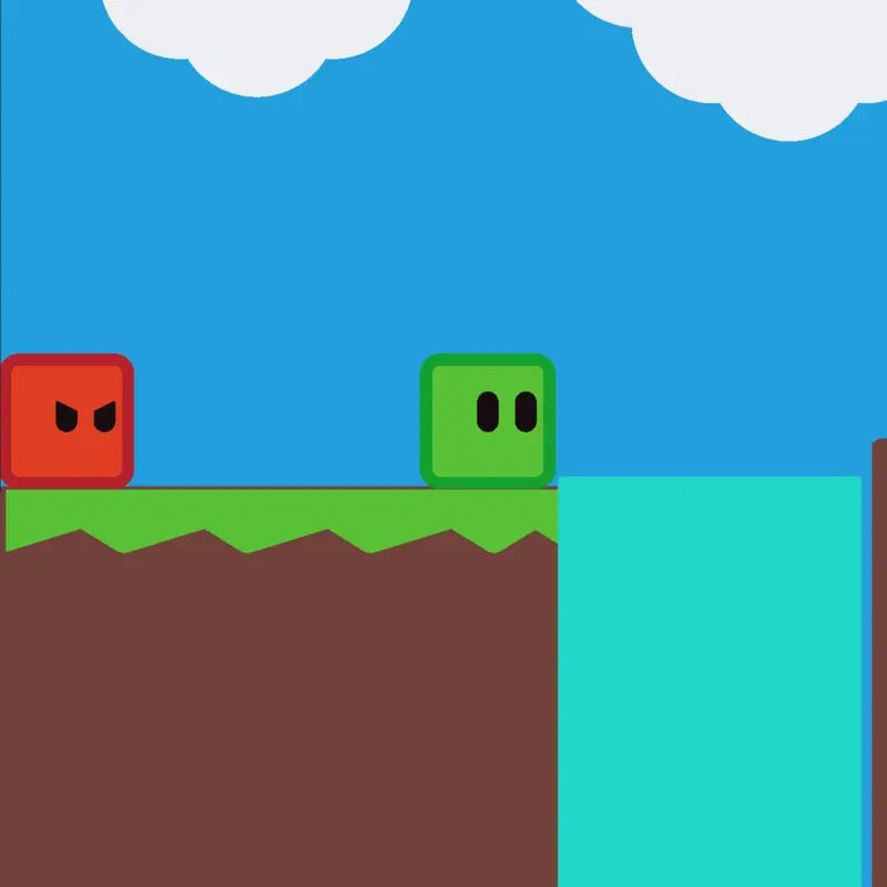 get cube green red by @GameMoy7
