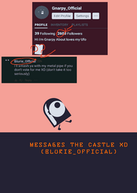 But are message a getting castle?!?