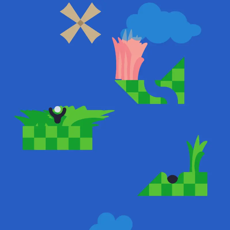 Golf but Bush by @fenecododeserto