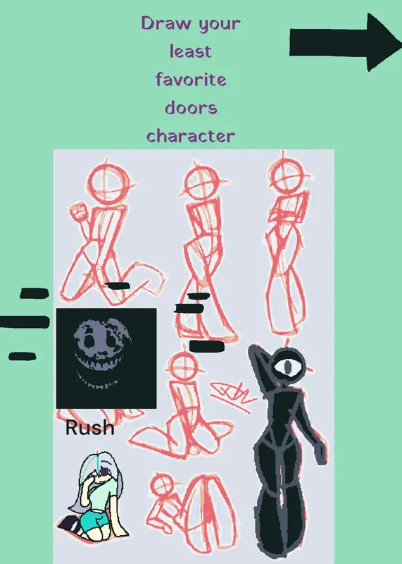 Roblox doors 😋😋😋 by @Retired_crusty_submarine