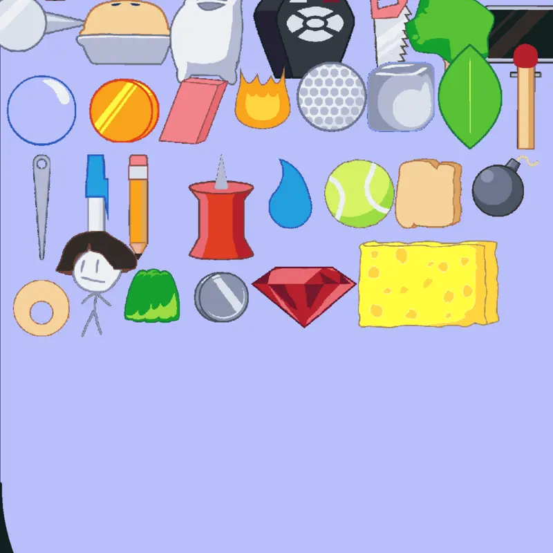 Some bfdi marble race by @Bfdifan2766
