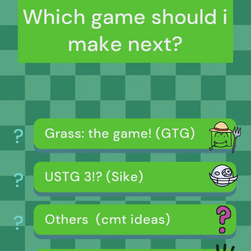 Game by @Grassbladington