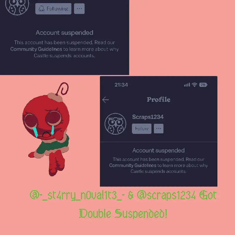 Suspended by @B0BETTE_L0VER