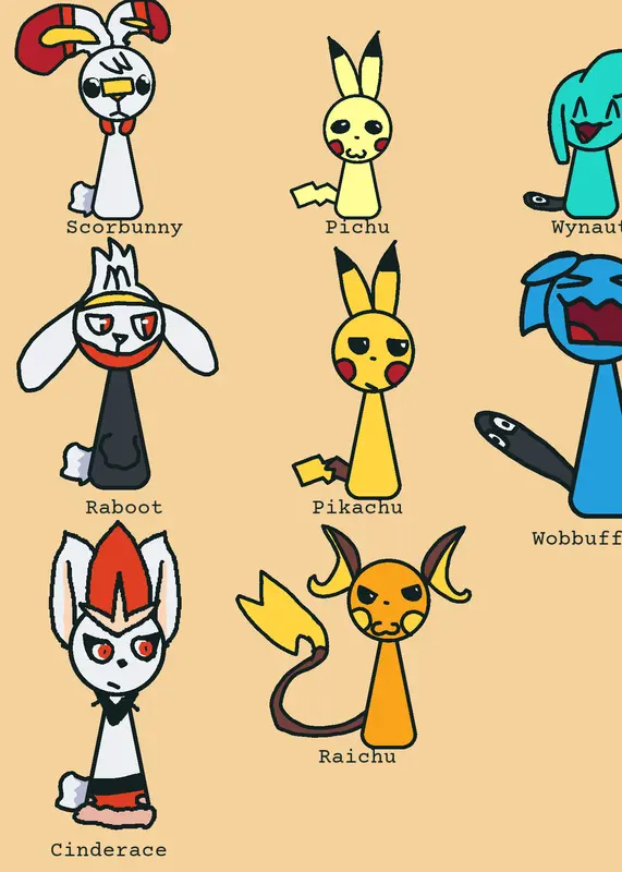 Pokemon by @happy_ghast_official
