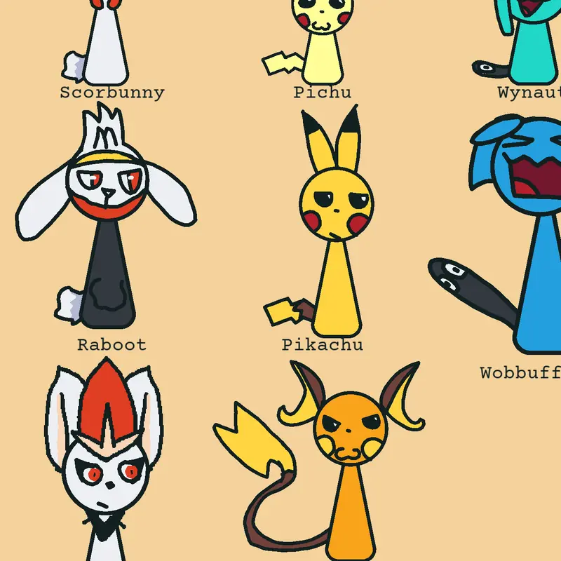 Pokemon by @happy_ghast_official