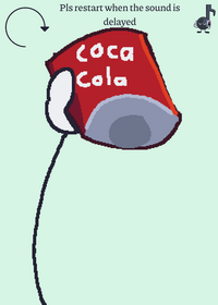 Coca cola espuma