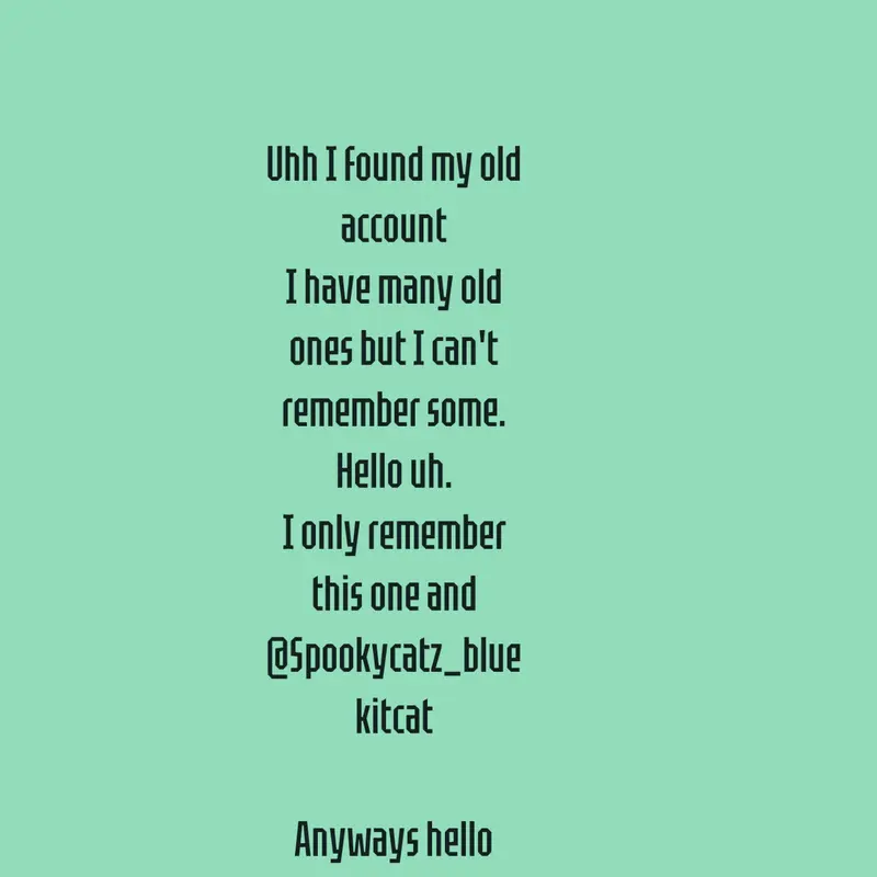 Old acc by @Xzo_kittykitty