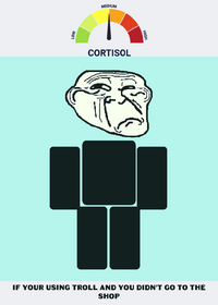 Low cortisol troll
