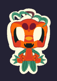 Free sticker# dandy world
