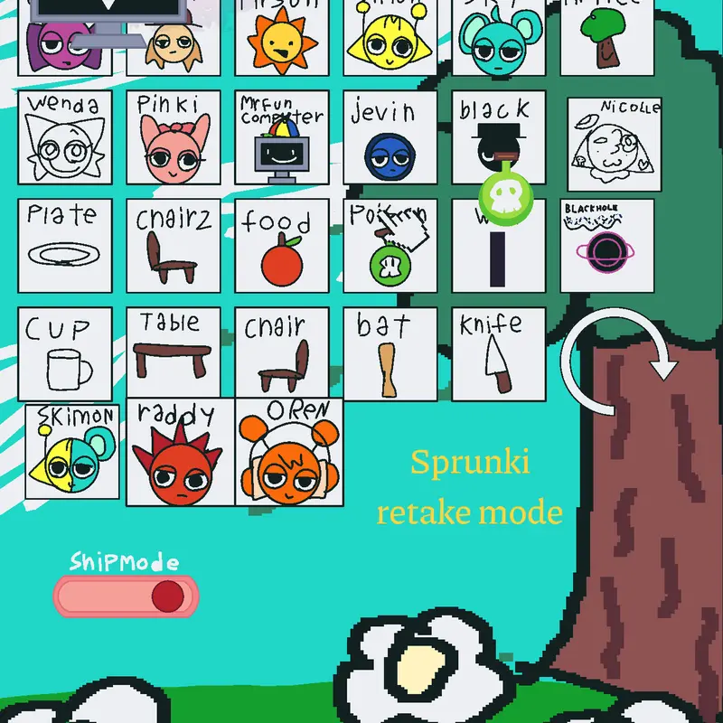 Sprunki retake by @Myona_myon