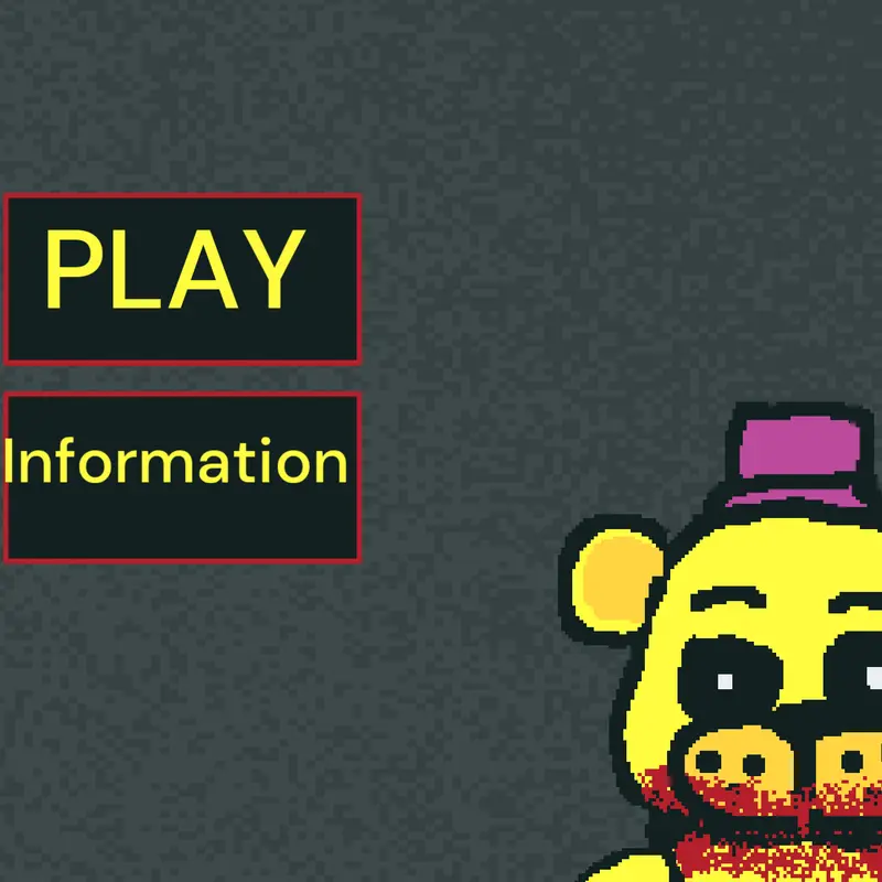 One mechanical problem at fredbear's by @clocky_sprunki