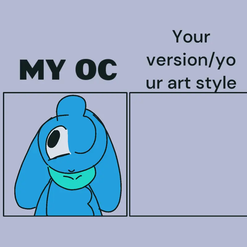 Draw my character! by @llllllllll67