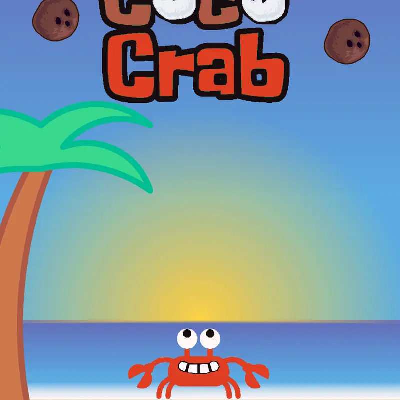 Coco Crab! 🦀🥥 by @Lonleyghost